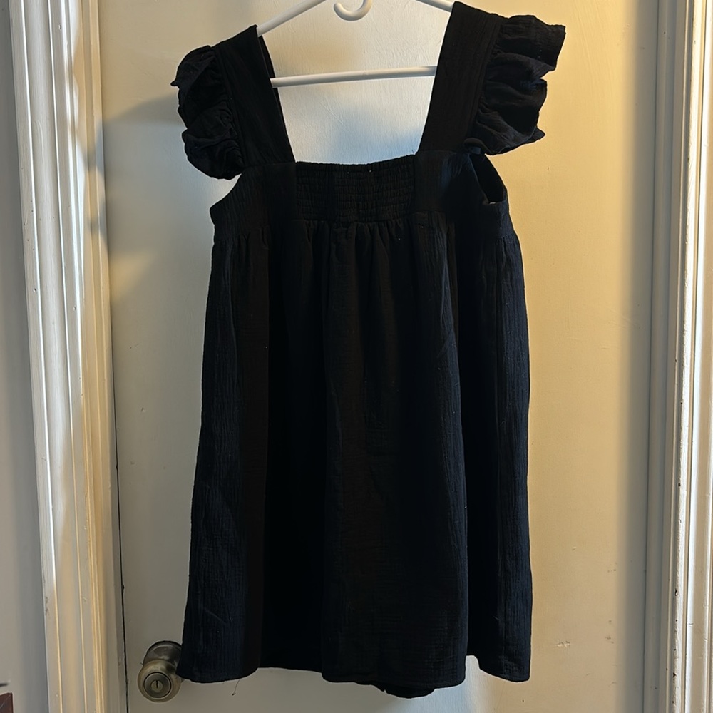 Entry Black Babydoll Dress Small View 4